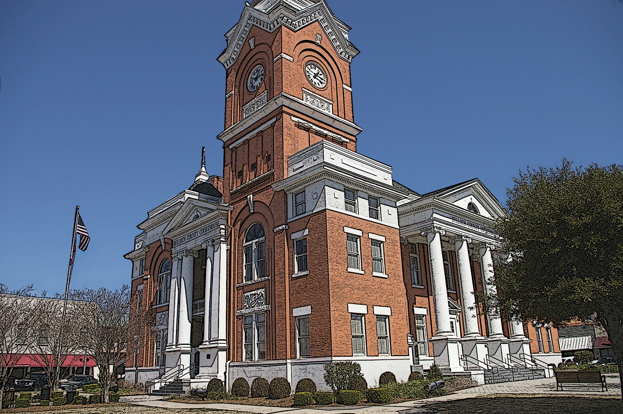 courthouse City of Statesboro