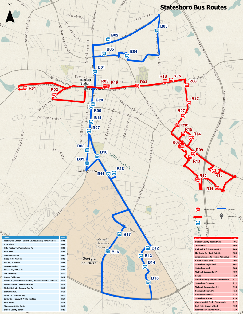 SAT – Statesboro Area Transit - City of Statesboro